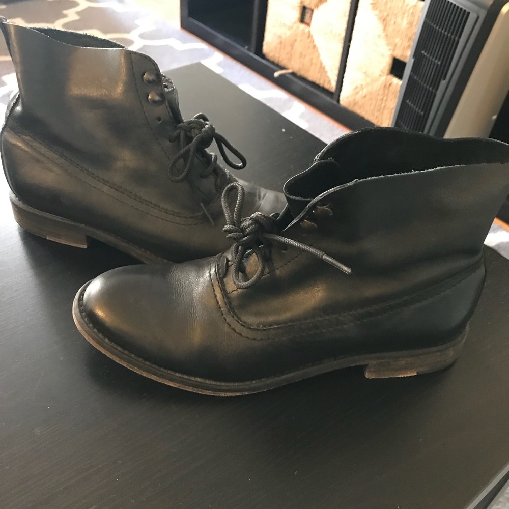 Steve Madden Black Ankle Boots